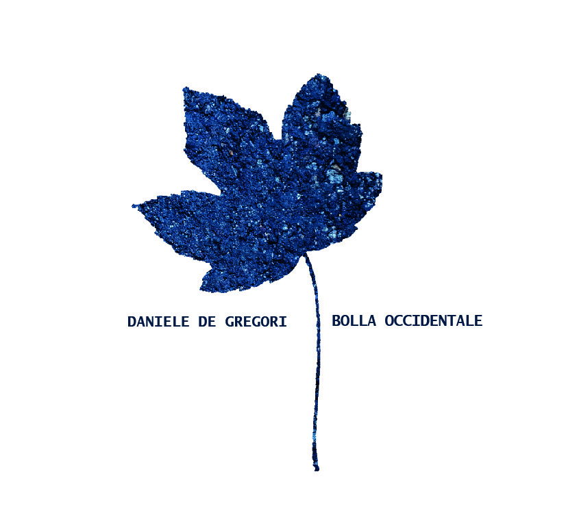 CD Shop - DANIELE DE GREGORI BOLLA OCCIDENTALE