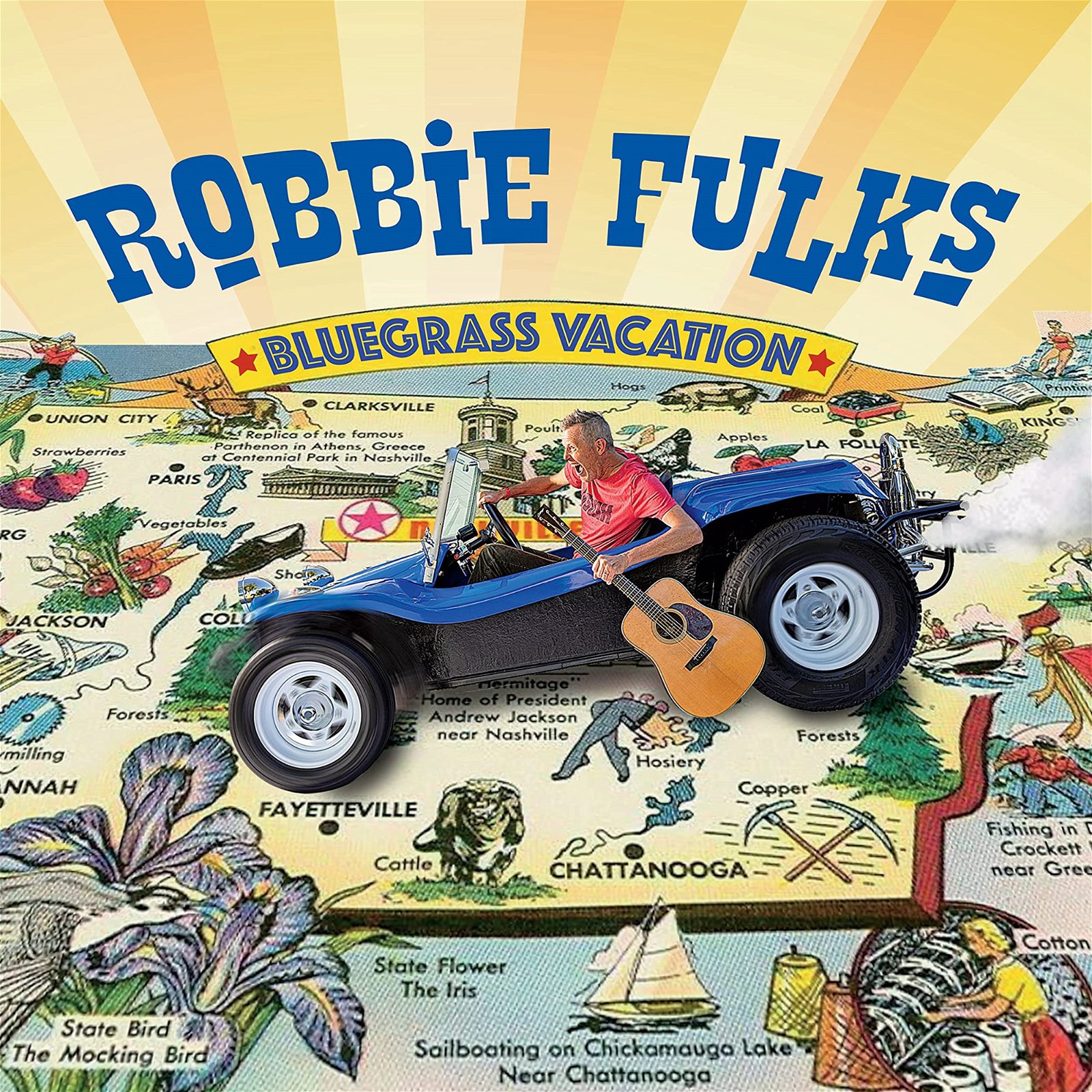 CD Shop - ROBBIE FULKS BLUEGRASS VACATION
