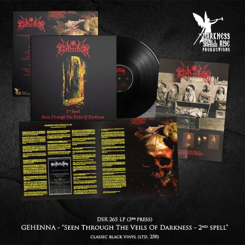 CD Shop - GEHENNA SEEN THROUGH THE VEILS OF DARKNESS