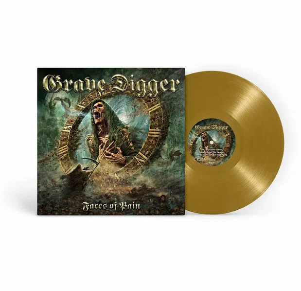 CD Shop - GRAVE DIGGER Face Of Pain (Lp Gold)