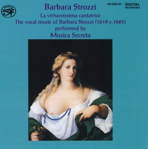 CD Shop - B. STROZZI VIRTUOSISSIMA CANTATRICE