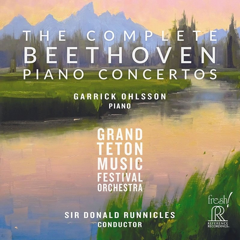 CD Shop - GARRICK | GRAND TETON MUSIC FESTIVAL ORCH OHLSSON COMPLETE BEETHOVEN PIA...