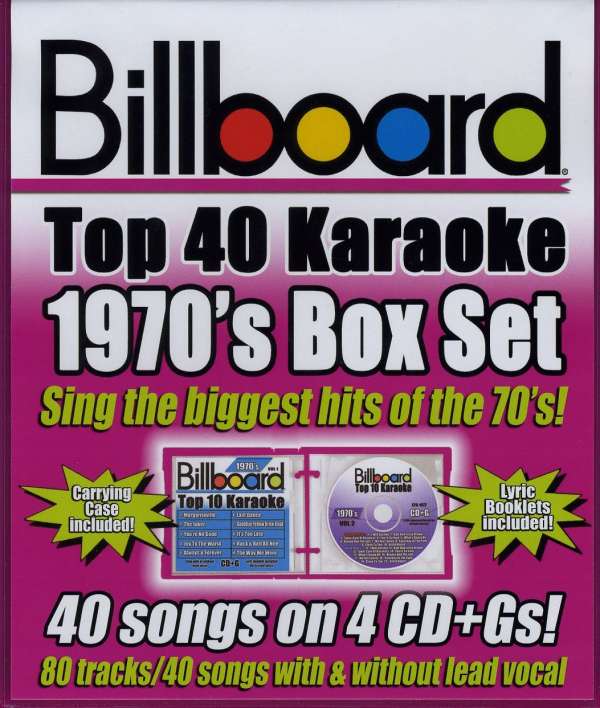 CD Shop - VARIOUS ARTISTS BILLBOARD TOP 40 KARAOKE 1970\