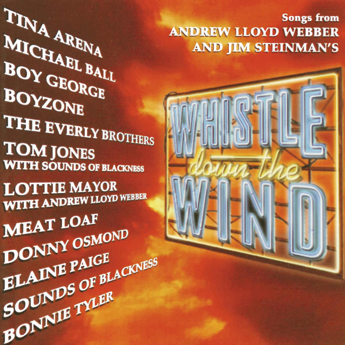 CD Shop - VARIOUS WHISTLE DOWN THE WIND
