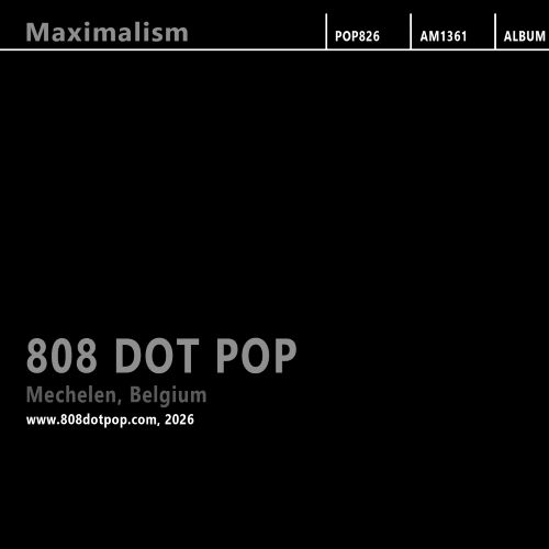 CD Shop - 808 DOT POP MAXIMALISM