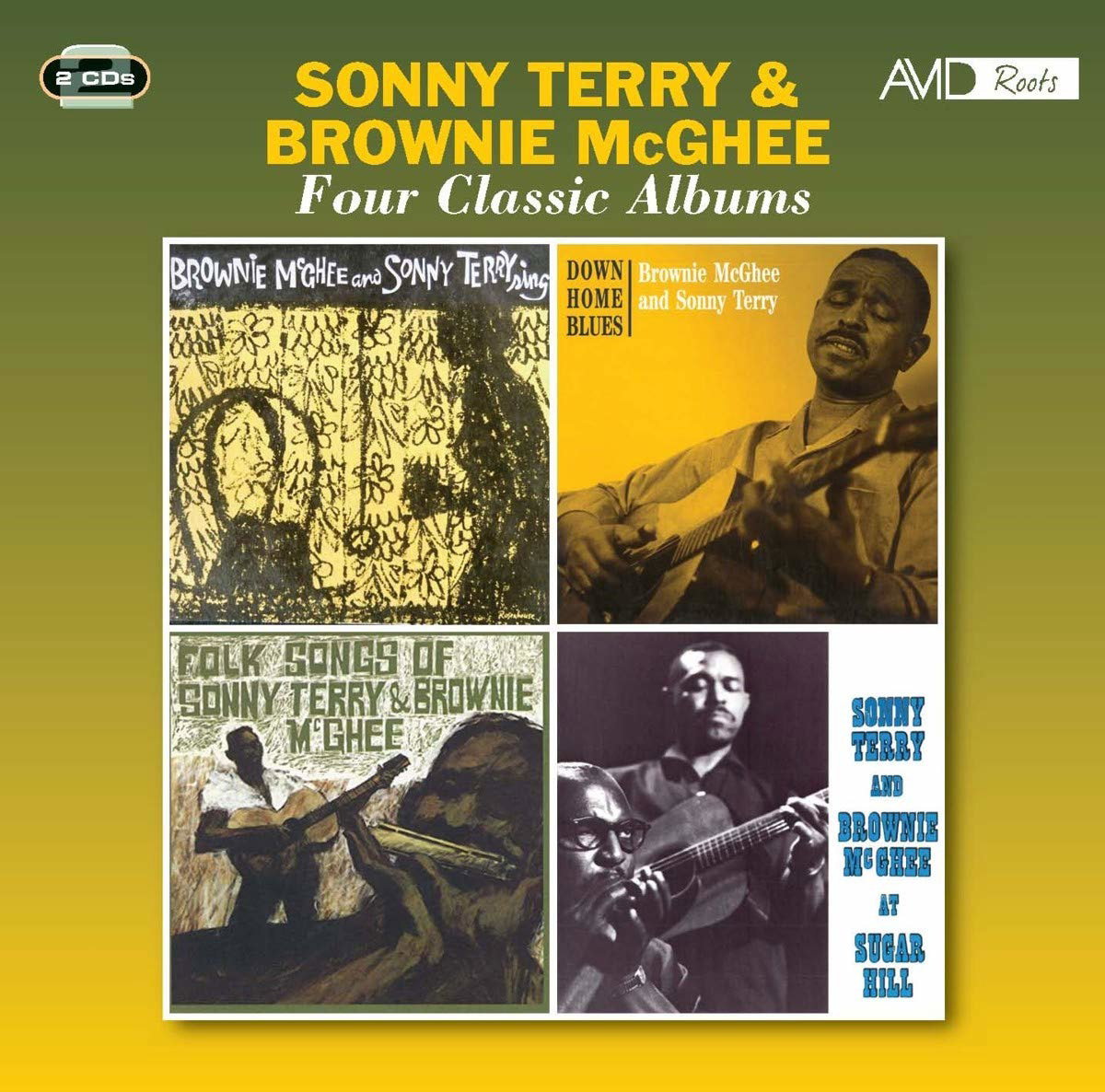CD Shop - SONNY TERRY,BROWNIE MCGHEE FOUR CLASSIC ALBUMS