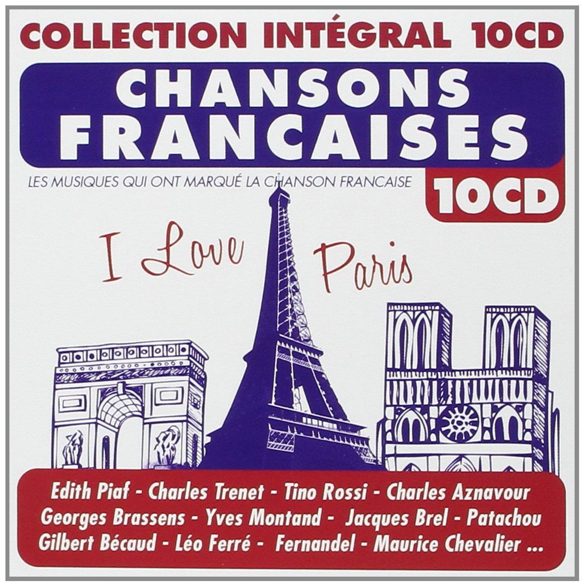 CD Shop - VARIOUS ARTISTS I LOVE PARIS