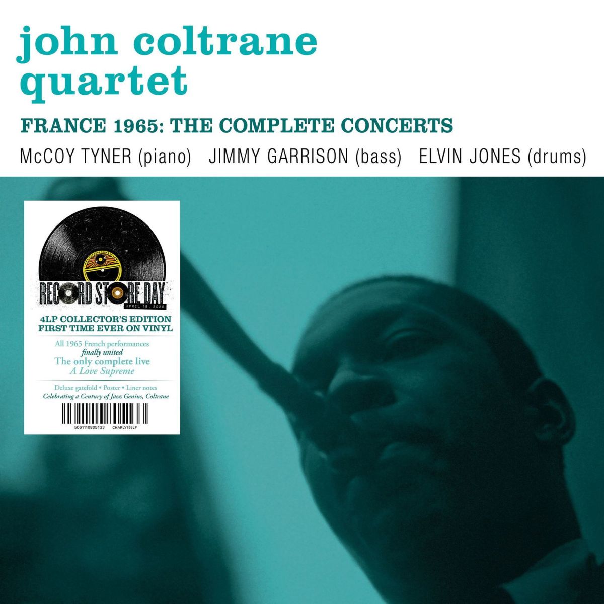 CD Shop - JOHN COLTRANE QUARTET FRANCE 1965: THE COMPL...