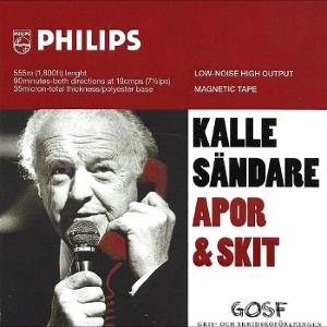 CD Shop - KALLE SäNDARE APOR & SKIT