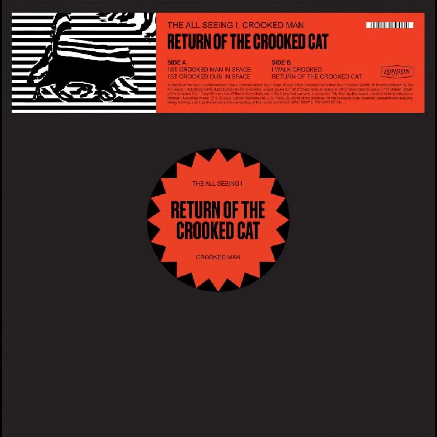 CD Shop - THE ALL SEEING I & CROOKED MAN RETURN OF THE CROOKED CAT
