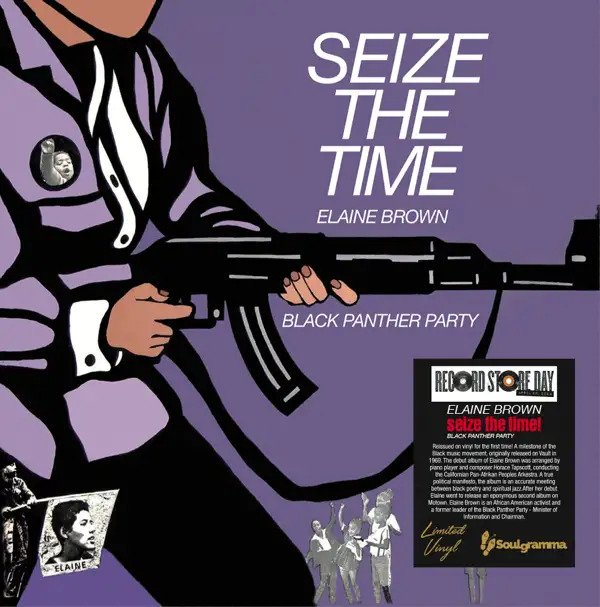 CD Shop - ELAINE BROWN SEIZE THE TIME - BLACK...