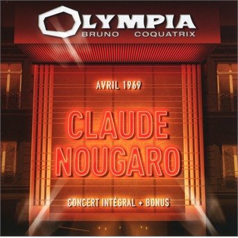 CD Shop - CLAUDE NOUGARO OLYMPIA 1969