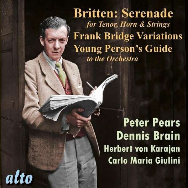 CD Shop - BENJAMIN BRITTEN SERENADE FOR TENOR, HO...