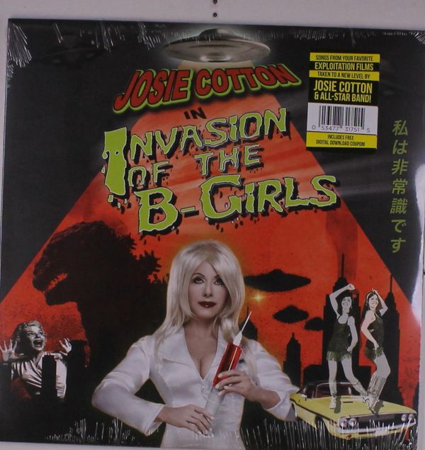 CD Shop - JOSIE COTTON INVASION OF THE B-GIRLS