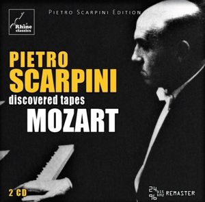 CD Shop - PIETRO SCARPINI DISCOVERED TAPES MOZART