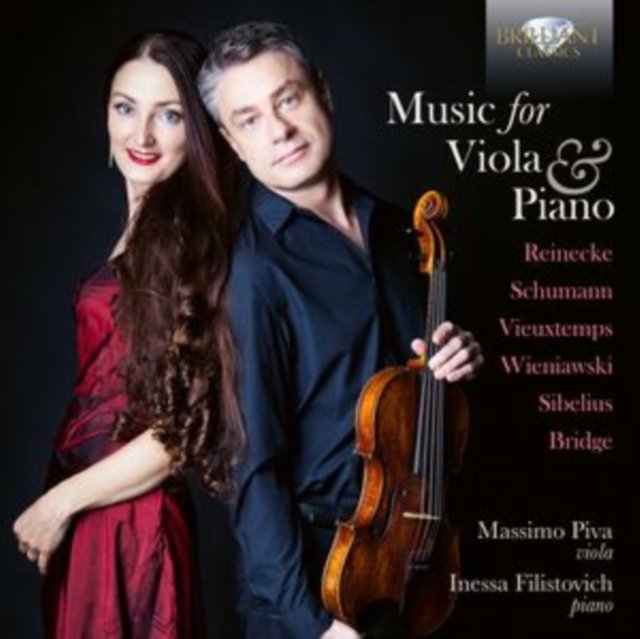 CD Shop - MASSIMO PIVA,INESSA FILISTOVICH MUSIC FOR VIOLA & ...