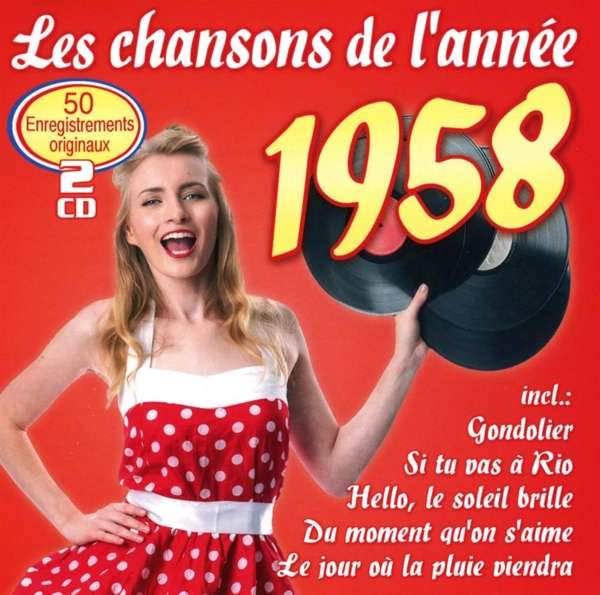 CD Shop - VARIOUS ARTISTS 1958, LES CHANSONS DE ...