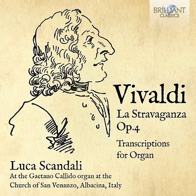 CD Shop - LUCA SCANDALI VIVALDI: LA STRAVAGANZ...