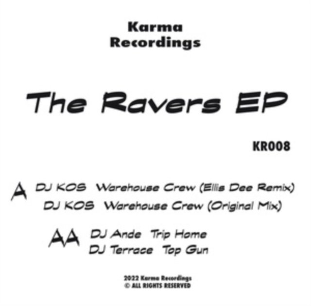 CD Shop - VARIOUS ARTISTS RAVERS EP