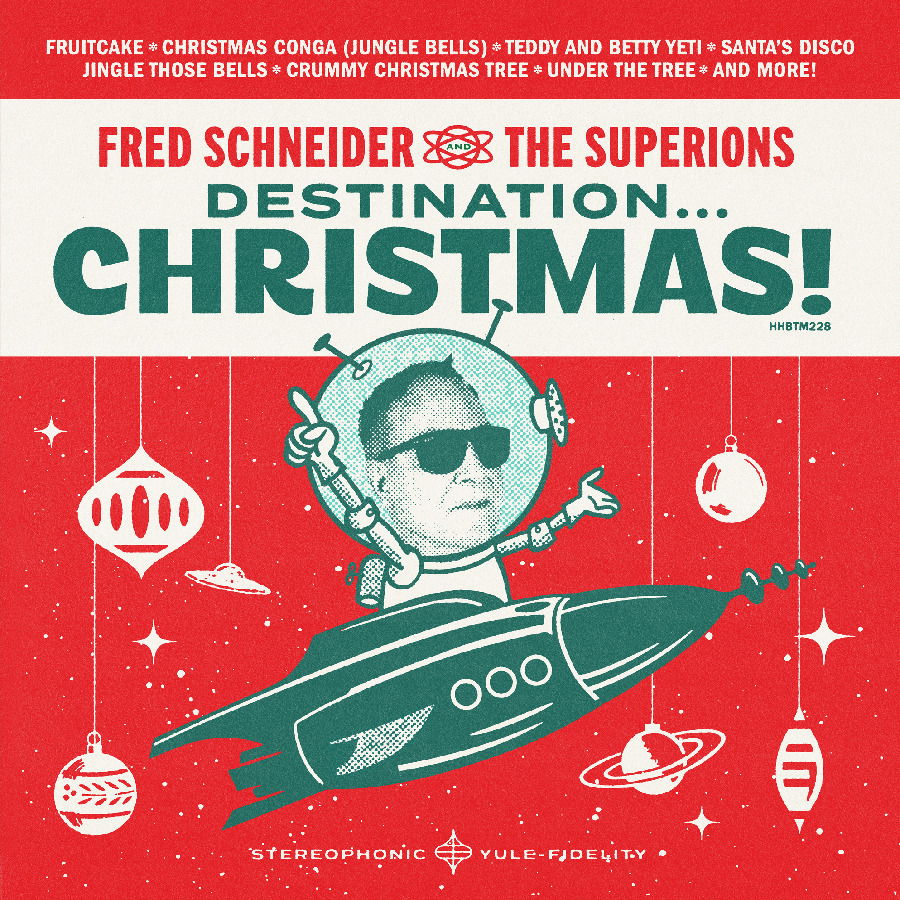 CD Shop - FRED SCHNEIDER,THE SUPERIONS DESTINATION CHRISTMAS!