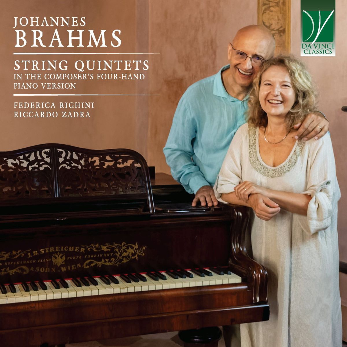 CD Shop - FEDERICA RIGHINI,RICCARDO ZADRA BRAHMS: STRING QUINTET...