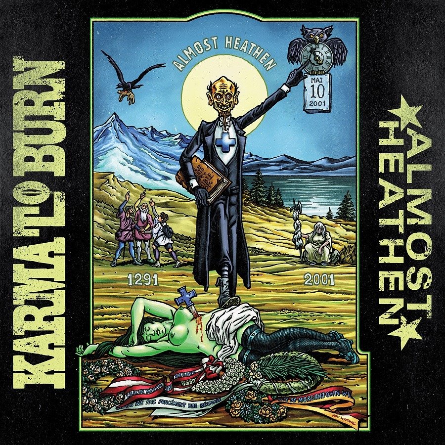 CD Shop - KARMA TO BURN ALMOST HEATHEN