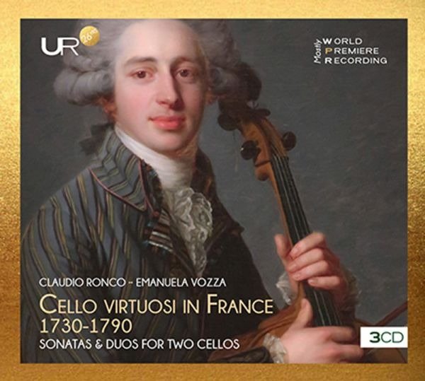 CD Shop - CLAUDIO RONCO & EMANUELA VOZZA RONCO CELLO VIRTUOSI IN FRAN...