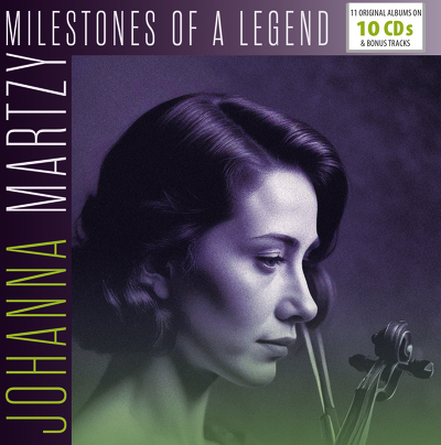 CD Shop - JOHANNA MARTZY MILESTONES OF A LEGEND