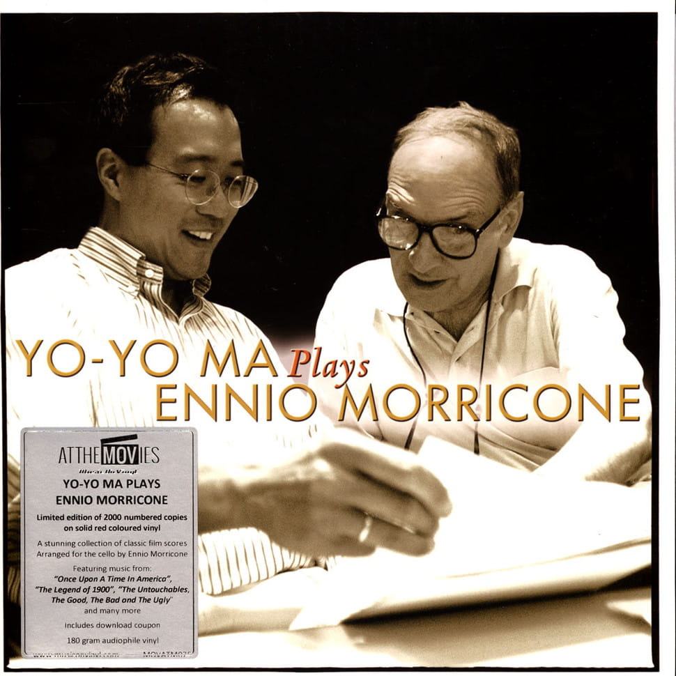 CD Shop - YO-YO MA Plays Ennio Morricone (red vinyl, 180 g)