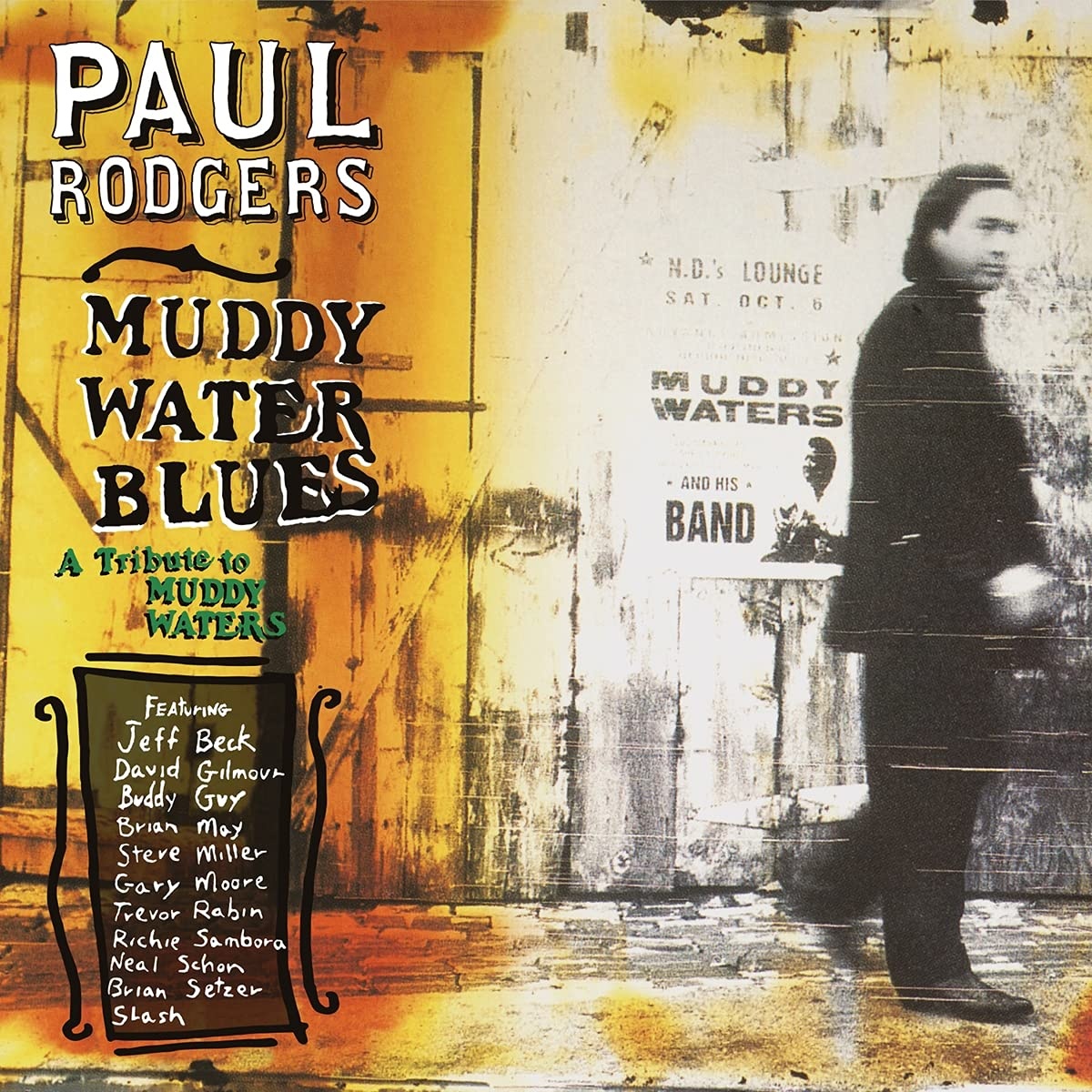 CD Shop - PAUL RODGERS Muddy Water Blues (HQ, 180g, Black Vinyl)