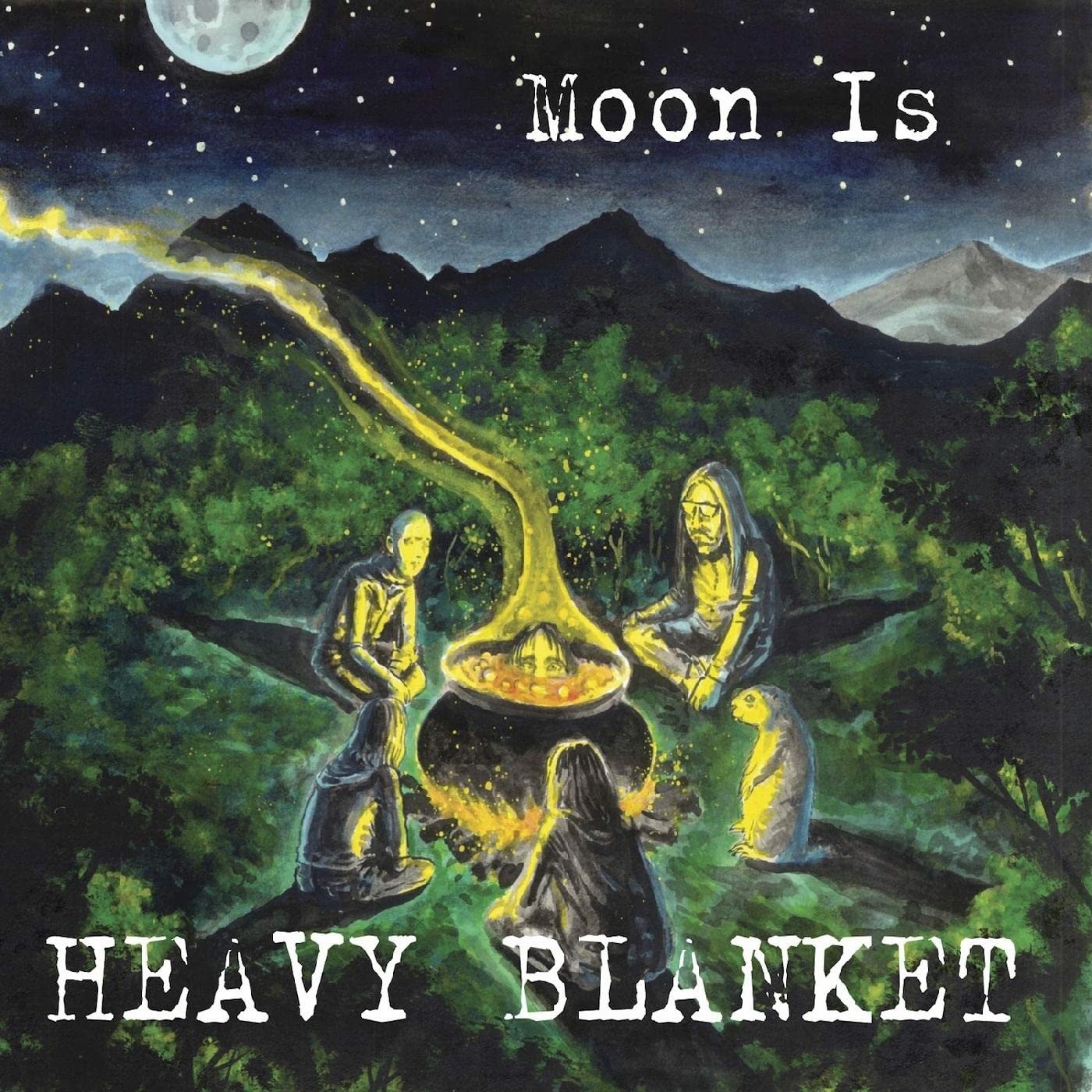 CD Shop - HEAVY BLANKET MOON IS