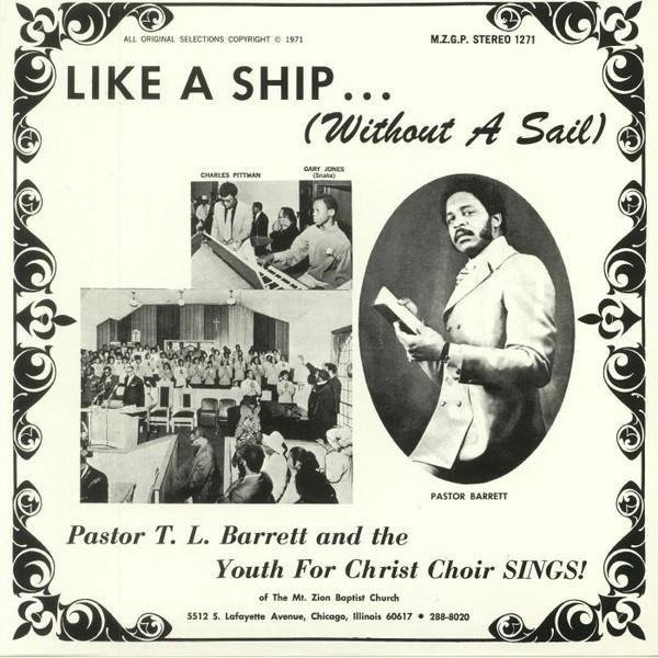 CD Shop - PASTOR T.L. BARRETT & THE YOUTH FOR CHRIST CHOIR LIKE A SHIP (WITHOUT A...