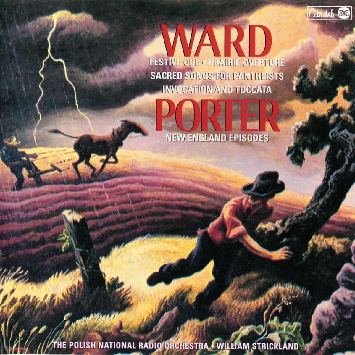 CD Shop - ROBERT WARD FESTIVE ODE/PRAIRIE OV...