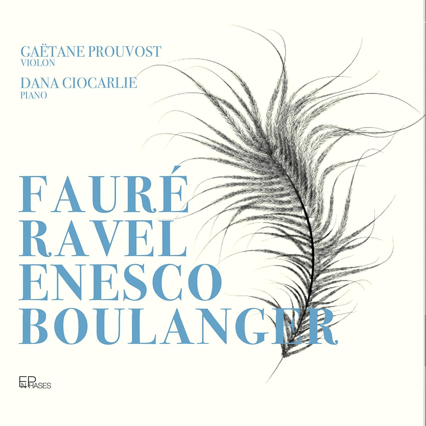 CD Shop - GAETANE PROUVOST FAURE, RAVEL, ENESCO &..