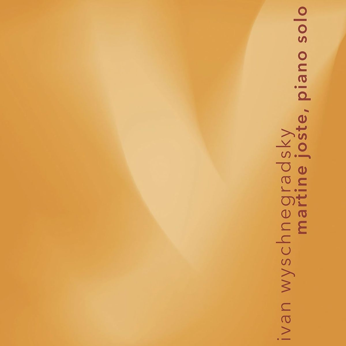 CD Shop - MARTINE JOSTE IVAN WYSCHNEGRADSKY: W...