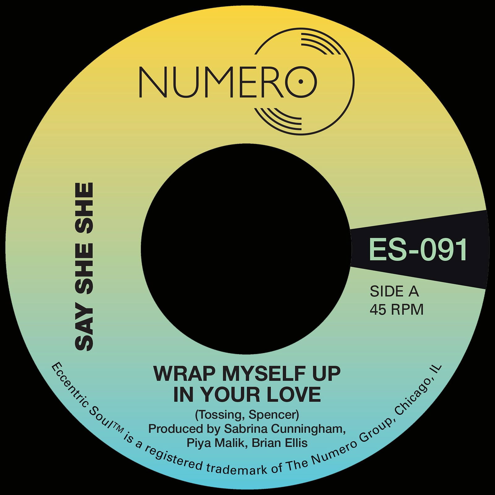 CD Shop - SAY SHE SHE,JIM SPENCER 7-WRAP MYSELF UP IN YO...