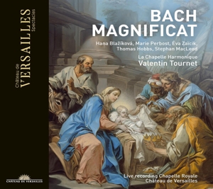 CD Shop - HANA BLAZIKOVA,MARIE PERBOST,EVA ZAICIK,LA CHAPELLE HARMONIQUE,VALENTIN TOURNET BACH: MAGNIFICAT