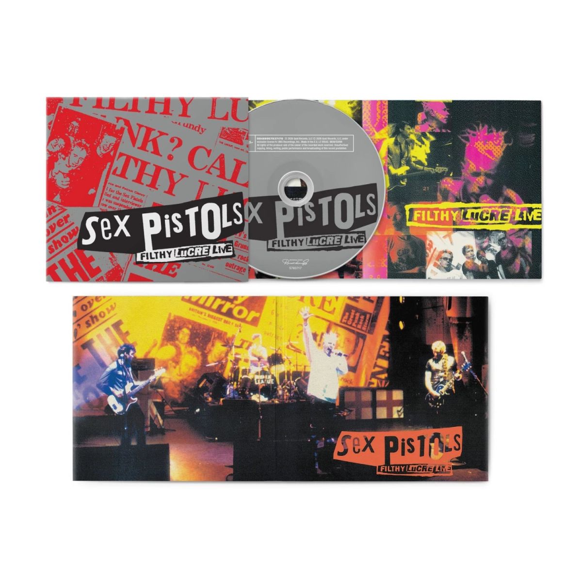 CD Shop - SEX PISTOLS FILTHY LUCRE LIVE