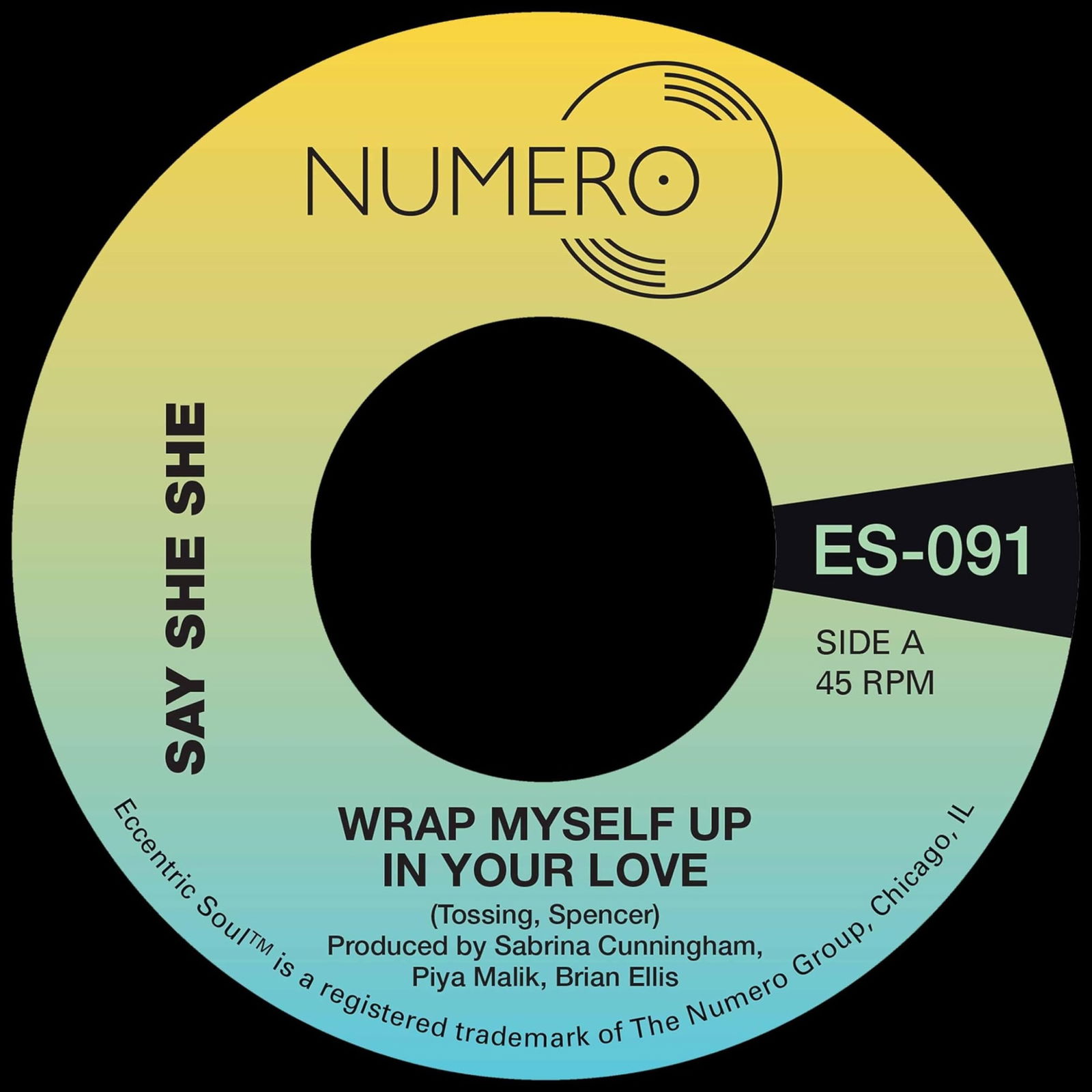 CD Shop - SAY SHE SHE,JIM SPENCER 7-WRAP MYSELF UP IN YO...