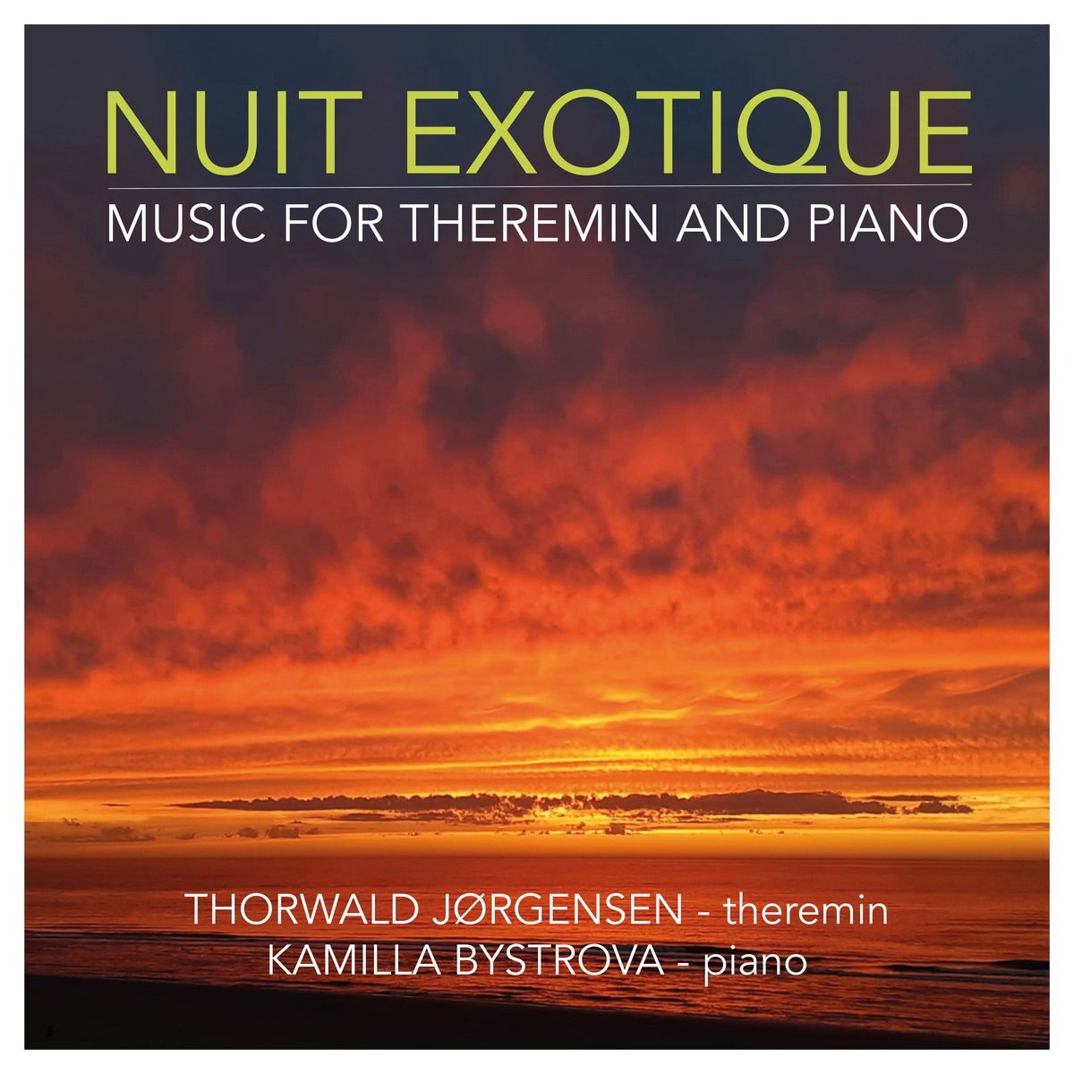 CD Shop - THORWALD JORGENSEN,KAMILLA BYSTROVA NUIT EXOTIQUE - MUSIC ...