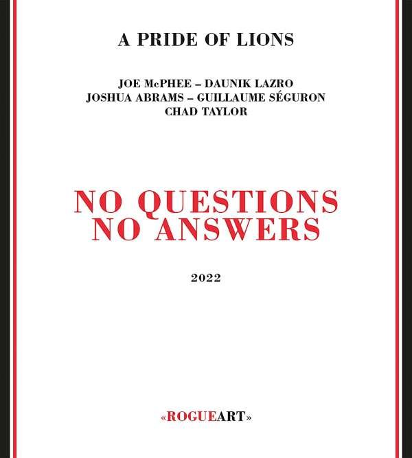 CD Shop - A PRIDE OF LIONS NO QUESTIONS NO ANSWERS