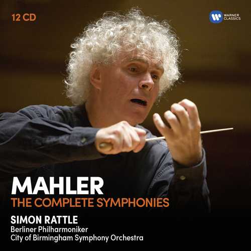 CD Shop - SIMON RATTLE,BERLINER PHILHARMONIKER,CITY OF BIRMINGHAM SYMPHONY ORCHESTRA MAHLER: THE COMPLETE S...