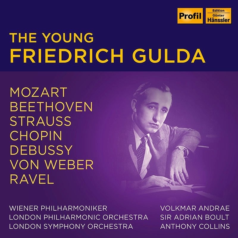 CD Shop - FRIEDRICH GULDA YOUNG FRIEDRICH GULDA