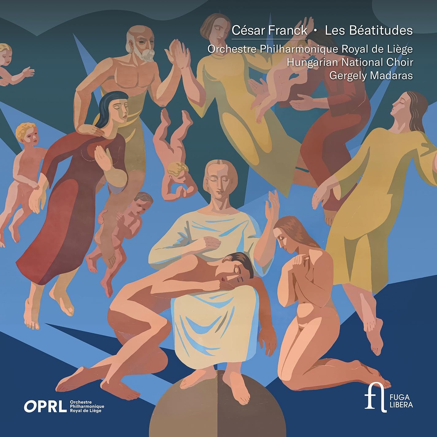 CD Shop - ORCHESTRE PHILHARMONIQUE ROYAL DE LIEGE,HUNGARIAN NATIONAL CHOIR,GERGELY MADARAS CESAR FRANCK: LES BEAT...