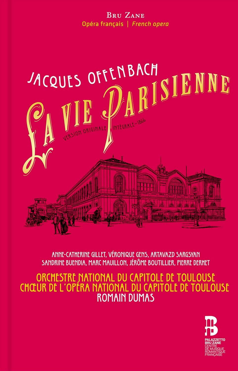 CD Shop - ANNE-CATHERINE GILLET,MARC MAUILLON OFFENBACH: LA VIE PARI...