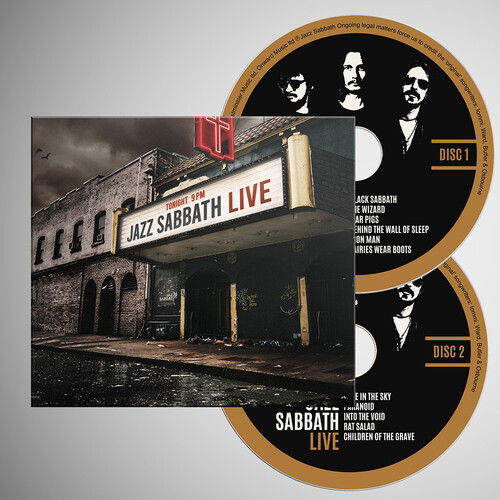 CD Shop - JAZZ SABBATH JAZZ SABBATH LIVE