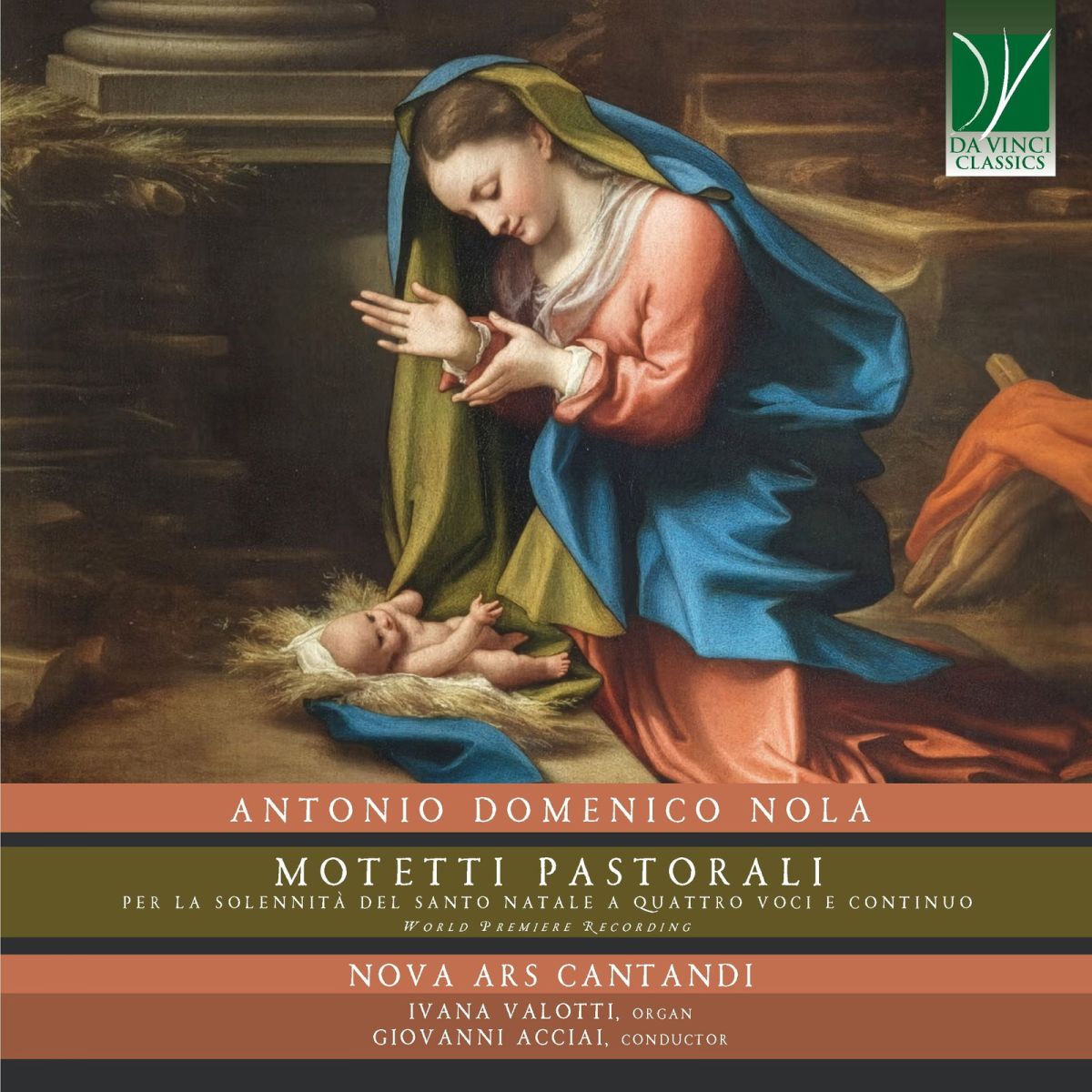CD Shop - IVANA VALOTTI,GIOVANNI ACCIAI,NOVA ARS CANTANDI NOLA: MOTETTI PASTORAL...