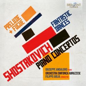 CD Shop - GIUSEPPE ANDALORO,FILIPPO ARLIA,ORCHESTRA SINFONICA ABRUZZESE SHOSTAKOVICH: PIANO CO...