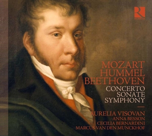 CD Shop - AURELIA VISOVAN MOZART/HUMMEL/BEETHOVE...