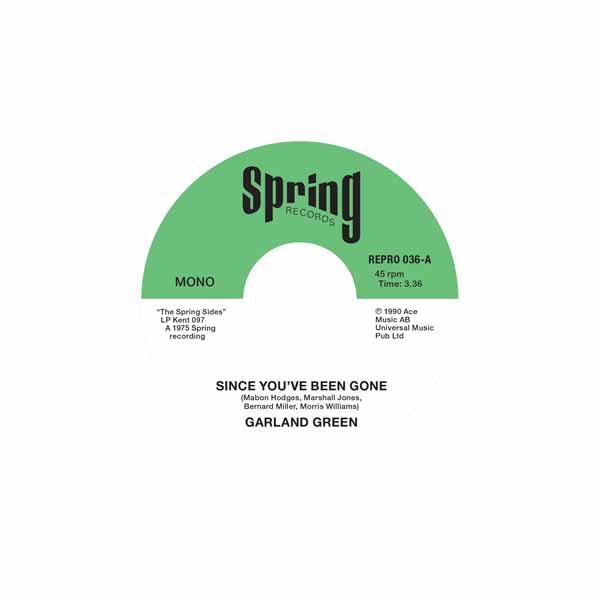 CD Shop - GARLAND GREEN 7-SINCE YOU\